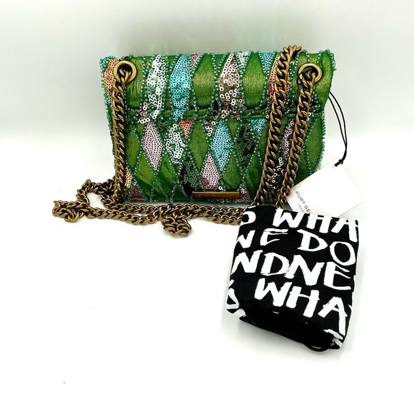 Kurt Geiger London Mini Sequin Kensington Bag #1030 - Picture 2 of 3